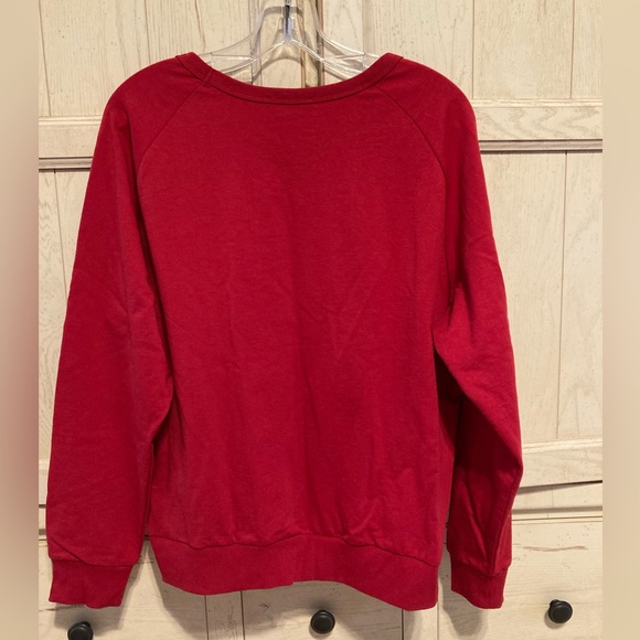 Charlie Paige Red Christmas Top Women’s S/M - New - Don’t Stop Believing - Picture 11 of 11